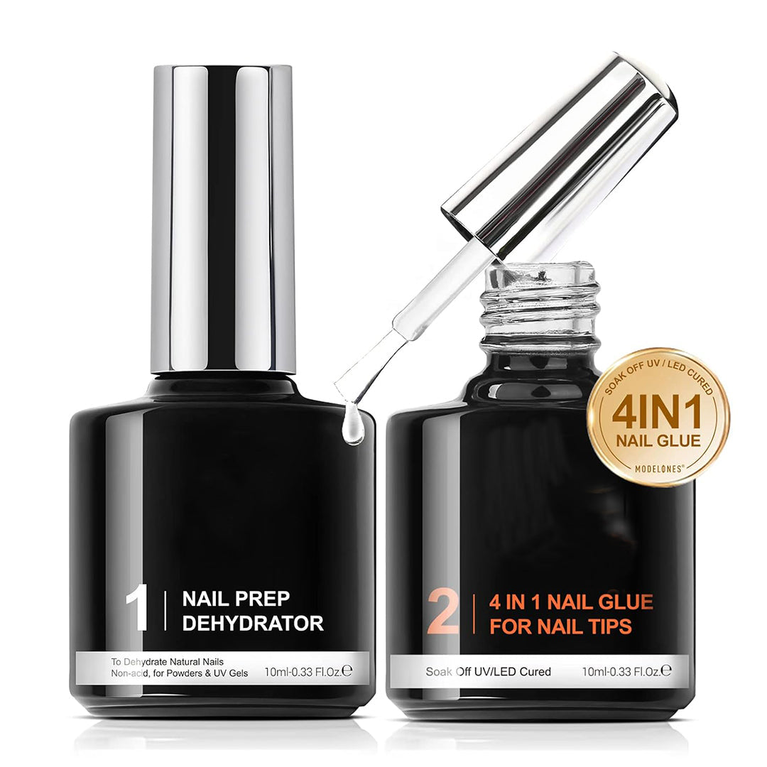 The Best Nail Glue 4 in 1, Gel Glue For Press On Nails, Best Nail Glue That Lasts For Weeks