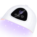 Best UV LED Gel Nail Lamp 72W for Gel Nails, Best LED Curing Lamp with 3Timer and Sensor for Solon and Nail DIY