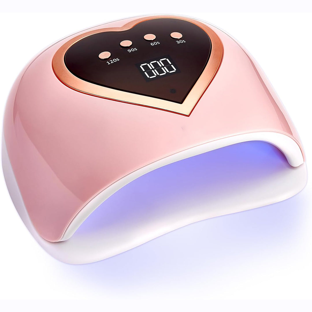 Nail Dryer Desk Lamp Machine 188W Best Gel Nail Lamp for Home Solan Gel Polish Lamp with 4 Timers Setting