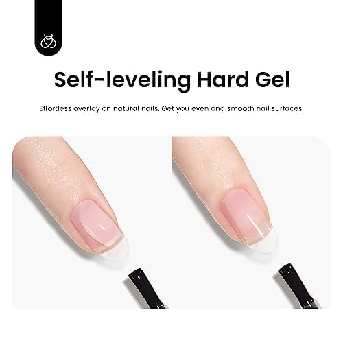 Best Professional Nail Glue For Acrylic Nails 5 In 1, Best Uv Gel Nail Glue for Nails Builder Extension, Solid Nail Gel Glue for Nail Tips