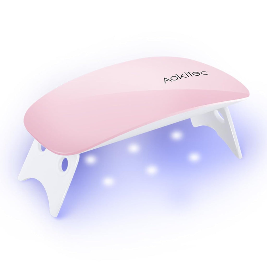 UV Light Lamp for Nails UV Fingernail Light for UV Gel Polish Nail Glue with USB Cable for Curing
