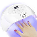 72w UV Gel Nails LED Nail Lamp with 3timers Gel Manicure Light for Gel Nail Polish Kit