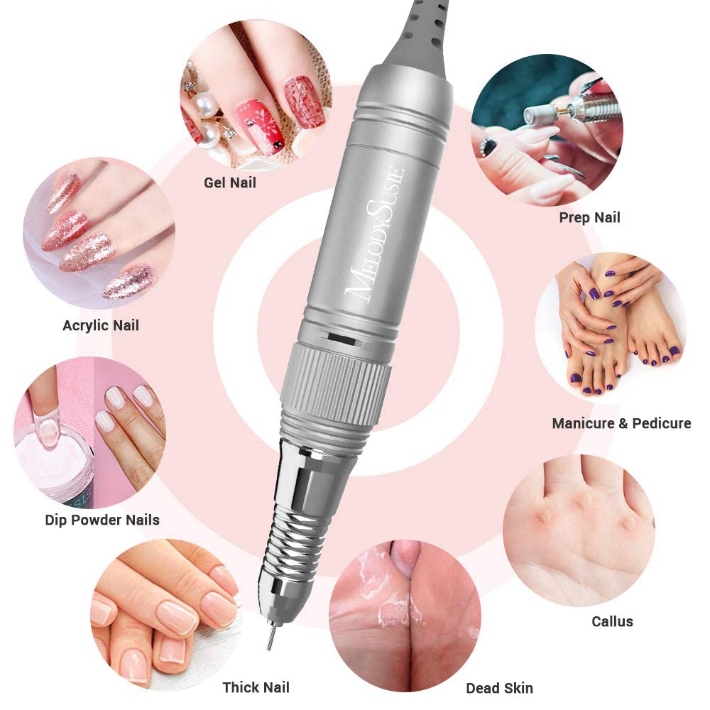 30000 RPM Professional Nail Drill Nearby, Electric Cuticle Remover for Shaping, Professional Nail Drill Kit