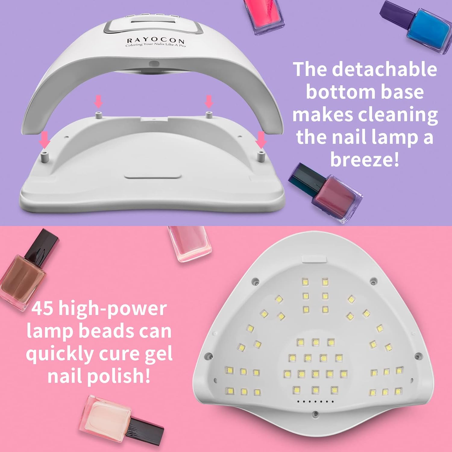 UV Gel Light Machine Nail Dryer for Nails 120W Nail Gel Polish Dryer for Nail Art Design Quick Nail Dryer Fast Curing