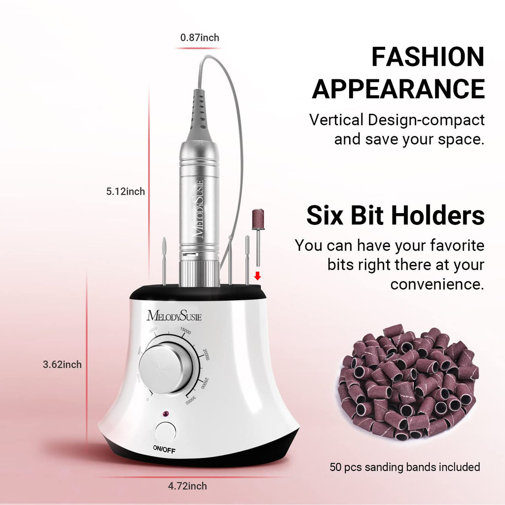 30000 RPM Professional Nail Drill Nearby, Electric Cuticle Remover for Shaping, Professional Nail Drill Kit