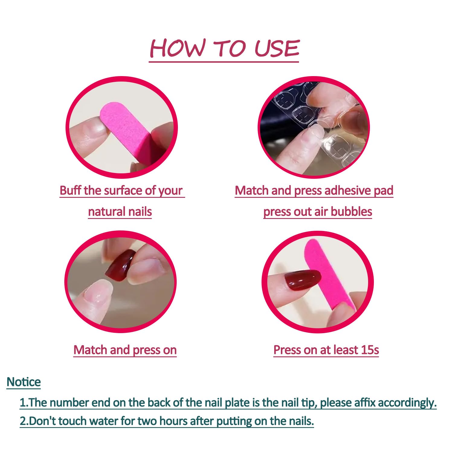 Coffin Press On Nails 24 PCS, Handmade Press On Nails for Women Girls, Best Reusable Press On Nails