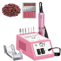 Professional Electric Nail File Nails Kit for Manicure Gel, Professional Nail Drill Machine with Sanding Bands