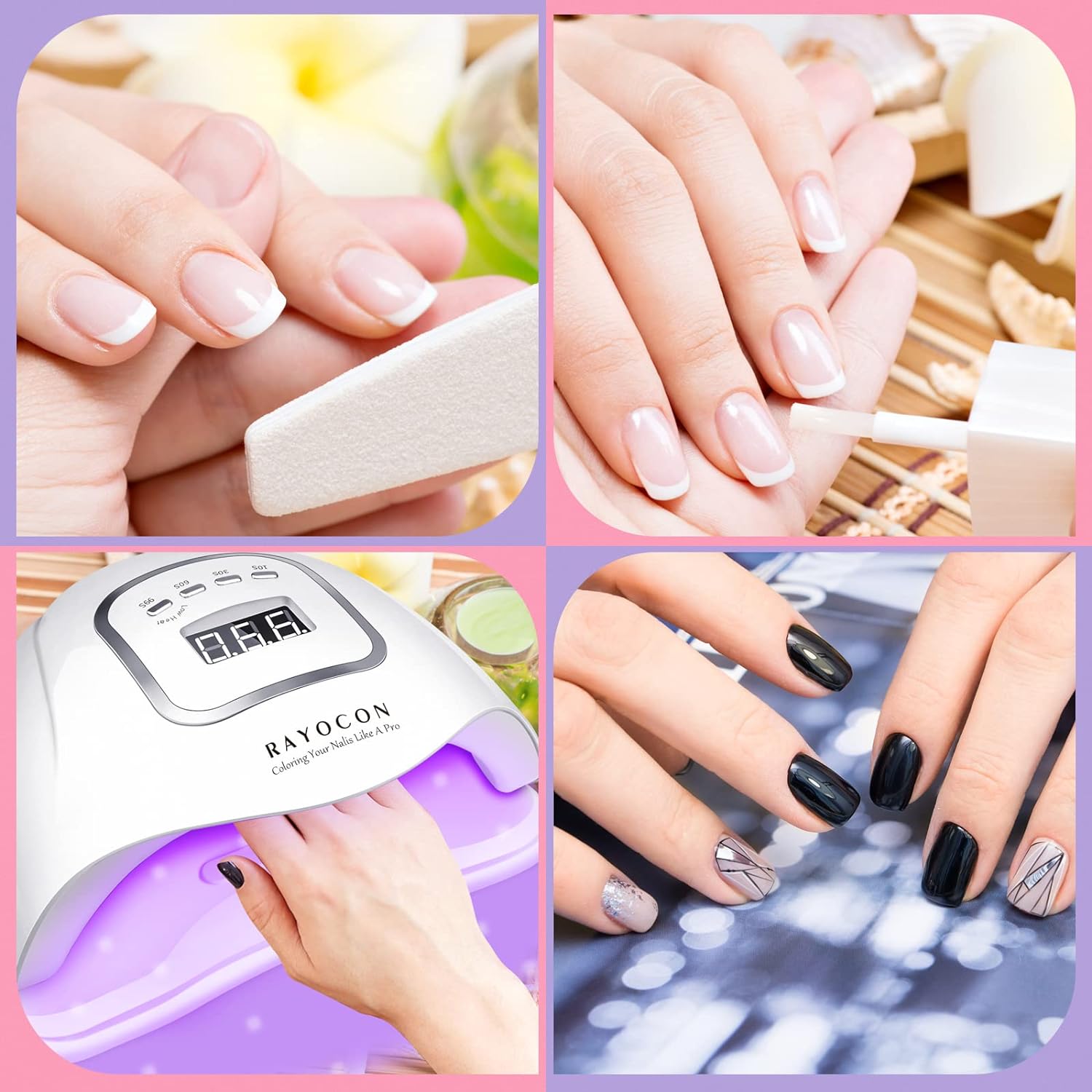 UV Gel Light Machine Nail Dryer for Nails 120W Nail Gel Polish Dryer for Nail Art Design Quick Nail Dryer Fast Curing