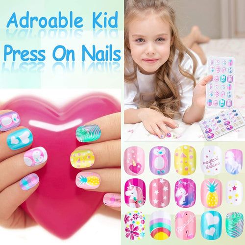 144 Pieces Cheap Press On Nails, The Best Press On Nails Pre Glue Full Cover Short Acrylic Nails