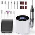 Best Electric Nail Drill 11 in 1 Kit, 35000 RPM Acrylic Nail File, Electric Nail File Near Me Remove Nail Gel