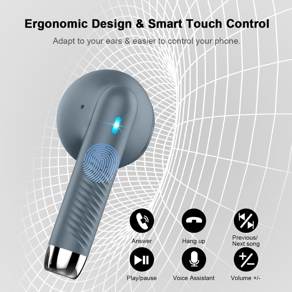 Best Cheap Bluetooth Earbuds - 32H Playtime & Noise Cancelling Mic, IP7