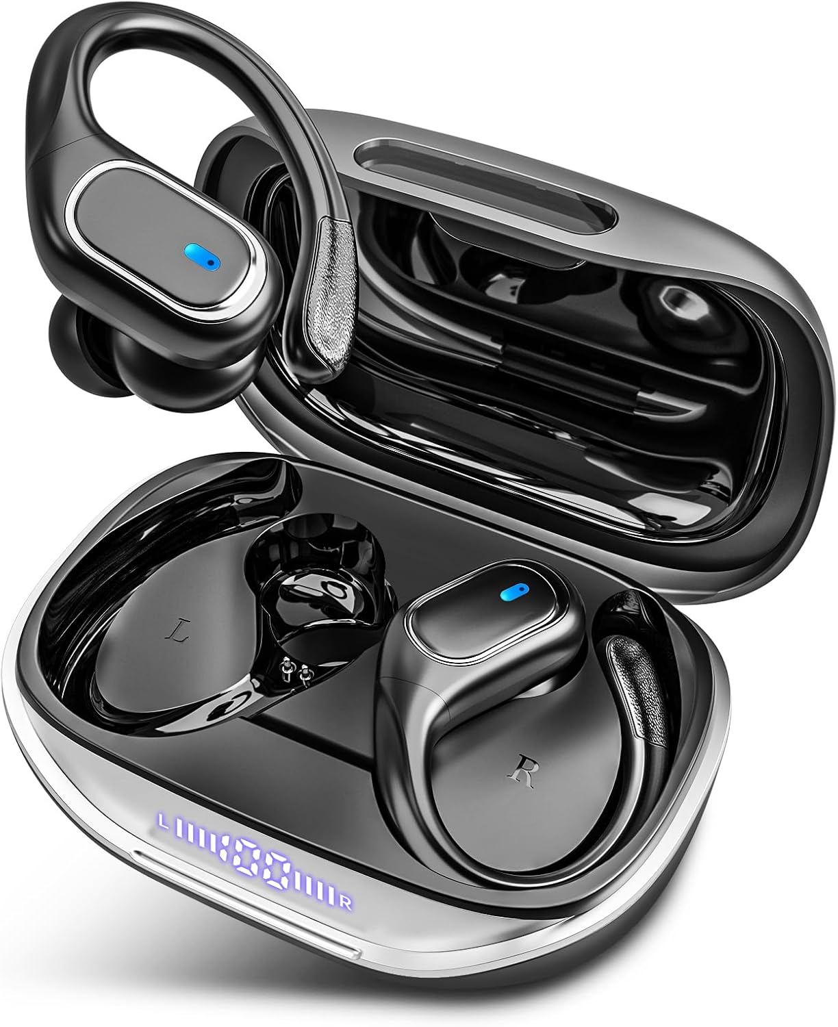 Wireless Earbuds for Android, 80H Playback Bluetooth 5.3, Earbuds Running IPX7 Waterproof