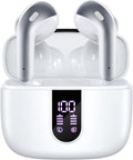 Wireless Headphones In Ear with LED Display, IPX5 Waterproof for Sports