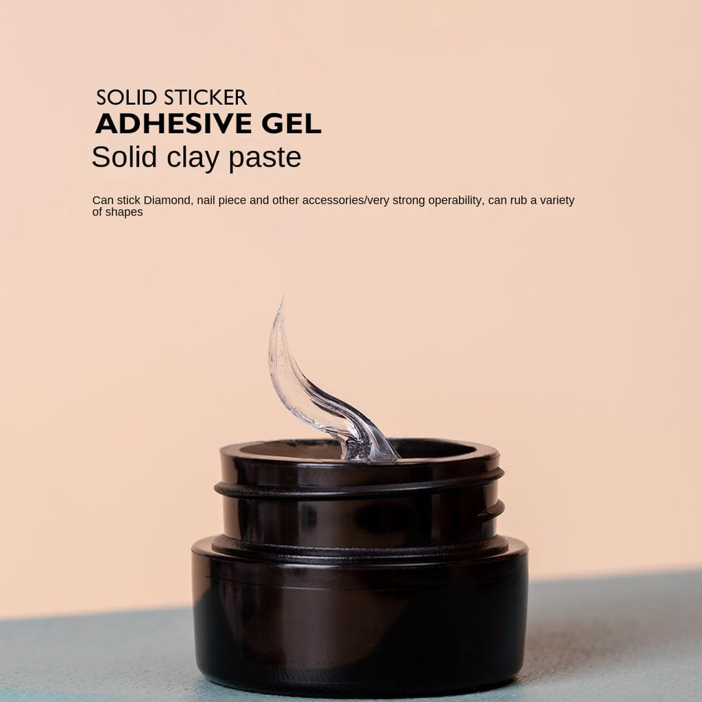 15g Super Glue for Nails Solid Glue Kit For Clear Acrylic Nail Tips Press on Nail Glue UV Light Cured